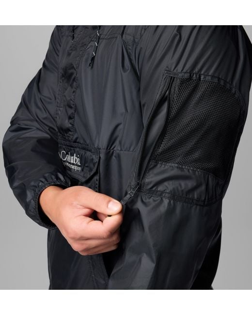 Columbia Black Challenger Ii Windbreaker for men