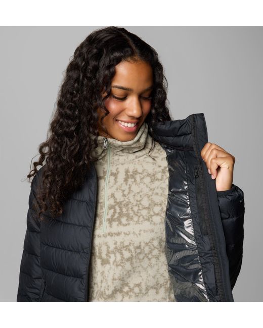 Columbia Black S Powder Lite Ii Full Zip Jacket