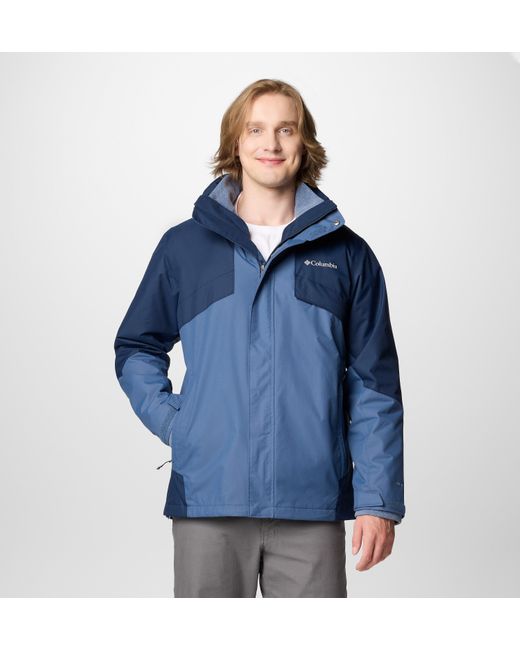 Columbia Blue Bugaboo Iii Fleece Interchange Jacket for men