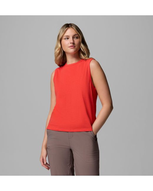 Columbia Red Columbia Sun Trek Ii Technical Tank