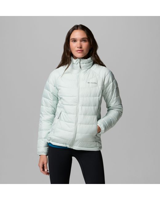 Columbia Green S Powder Lite Ii Full Zip Jacket