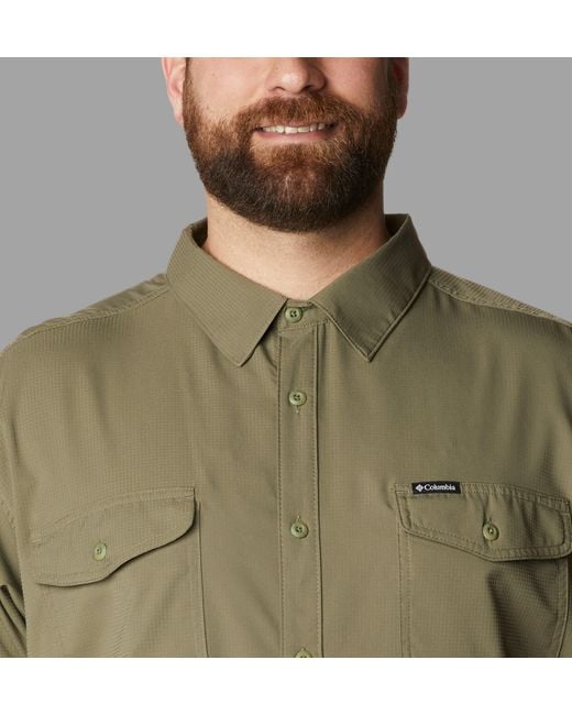 Columbia Green Utilizer Ii Solid Short Sleeve Shirt for men