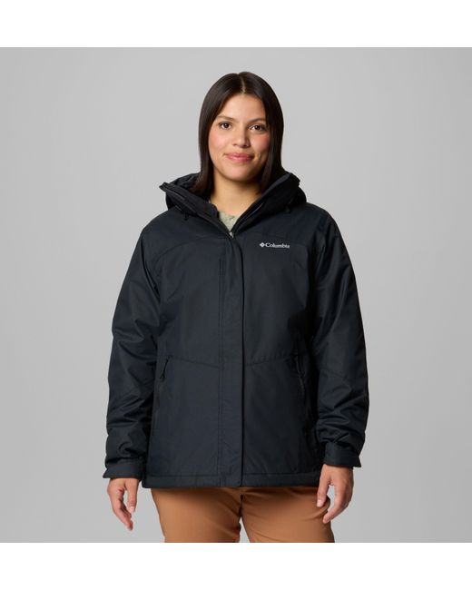 Columbia Black Bugaboo Iii Fleece Interchange Jacket