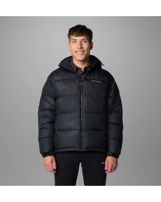 Columbia Black Pike Lake Puffer Jacket for men