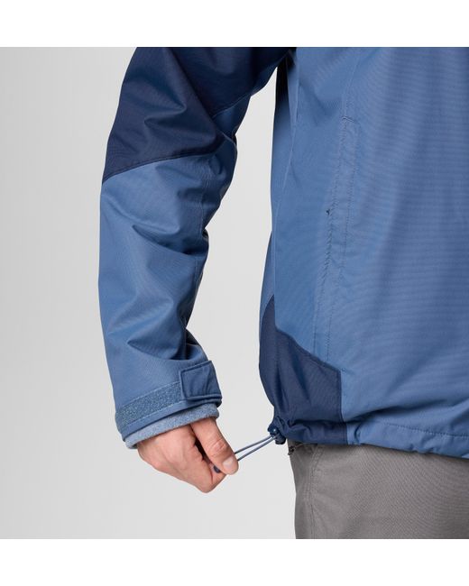 Columbia Blue Bugaboo Iii Fleece Interchange Jacket for men