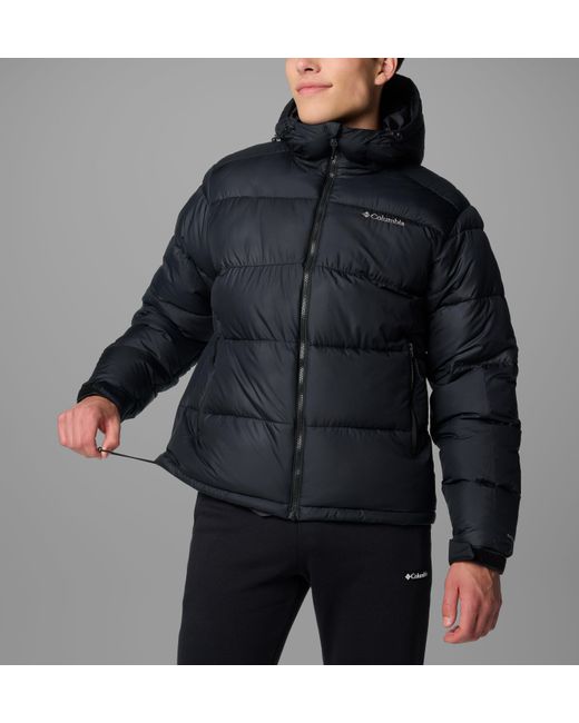 Columbia Black Pike Lake Puffer Jacket for men