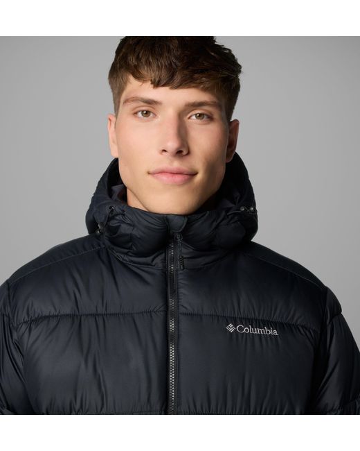 Columbia Black Pike Lake Puffer Jacket for men
