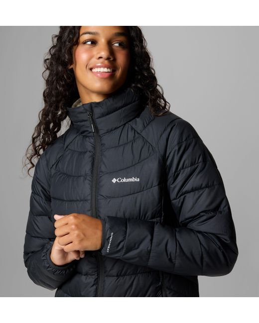 Columbia Black S Powder Lite Ii Full Zip Jacket