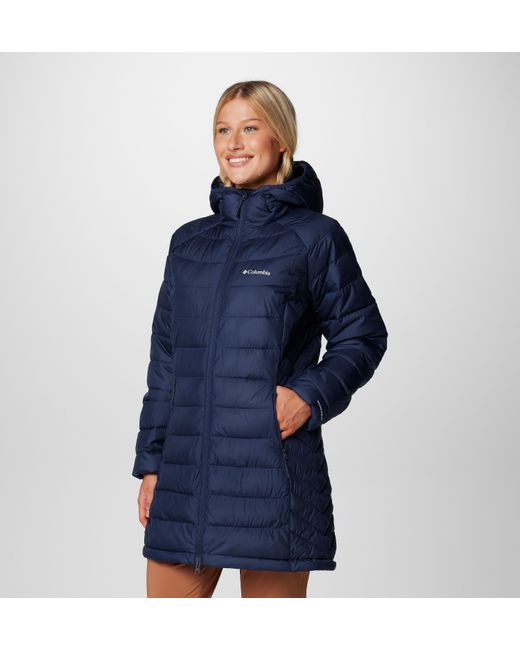 Columbia Blue Powder Lite Ii Mid Jacket