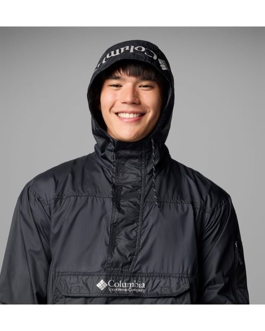 Columbia Black Challenger Ii Windbreaker for men