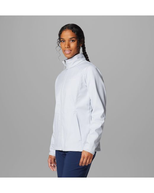 Columbia Blue Kruser Ridge Iii Softshell Jacket