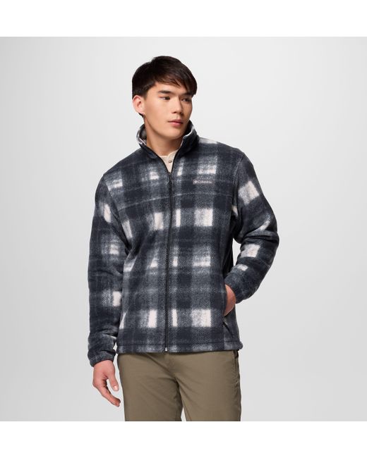 Columbia Blue S Steens Mountain Printed Jacket for men