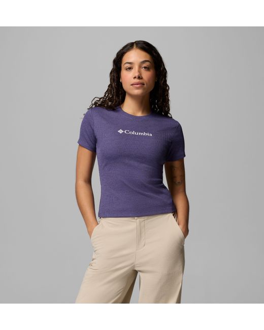 Columbia Blue Columbia Move Technical T-Shirt