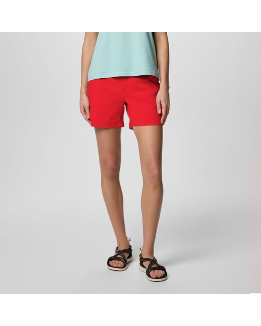 Columbia Red Columbia Leslie Falls Hiking Shorts Ii