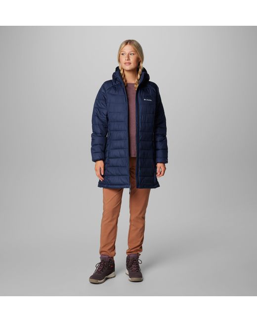 Columbia Blue Powder Lite Ii Mid Jacket