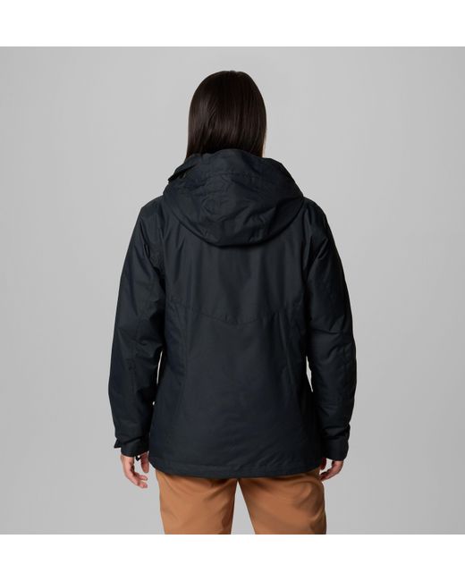 Columbia Black Bugaboo Iii Fleece Interchange Jacket