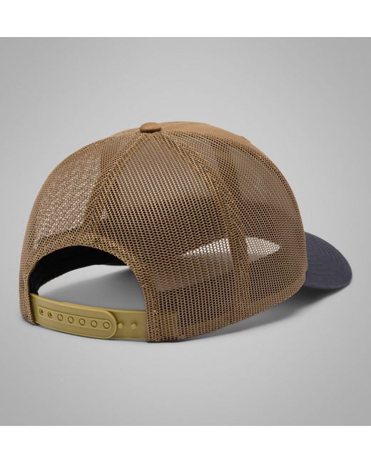 Columbia Brown Mesh Snap Back