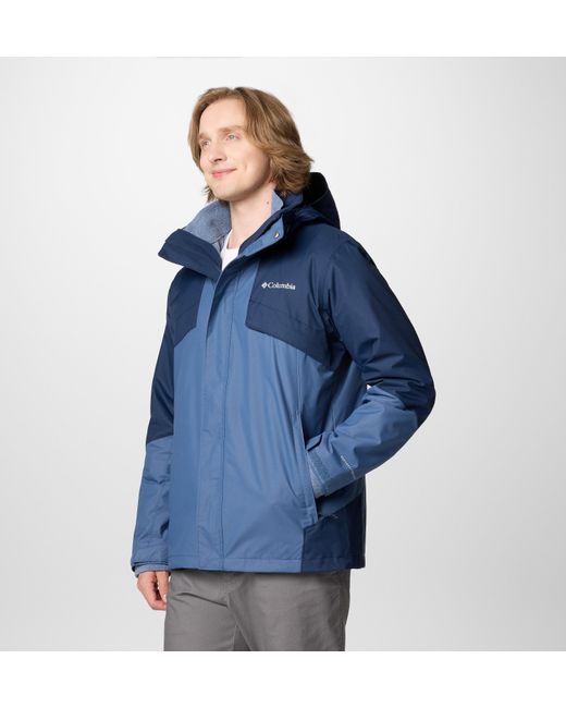 Columbia Blue Bugaboo Iii Fleece Interchange Jacket for men