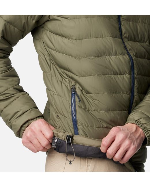 Columbia Green S Powder Lite Ii Insulated Puffer Jacket for men