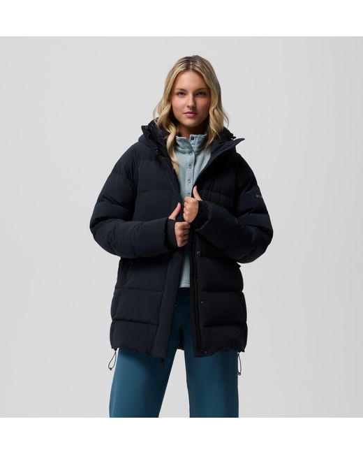 Columbia Blue S Amaze Puff Mid Hooded Jacket