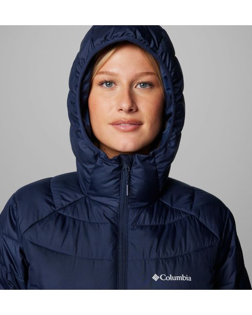 Columbia Blue Powder Lite Ii Mid Jacket