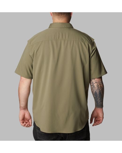 Columbia Green Utilizer Ii Solid Short Sleeve Shirt for men