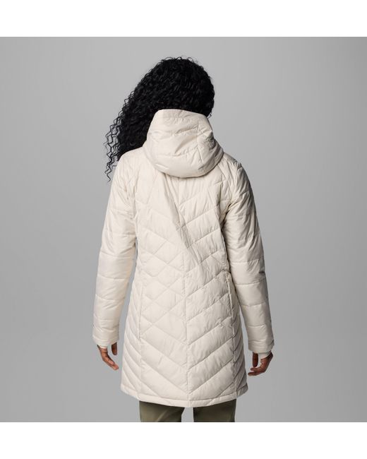 Columbia Natural S Heavenly Long Hooded Puffer Jacket
