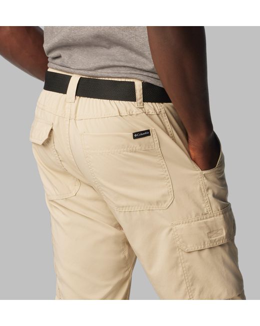 Columbia Black Utility Trousers for men