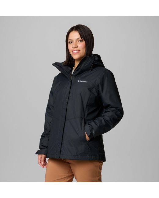 Columbia Black Bugaboo Iii Fleece Interchange Jacket
