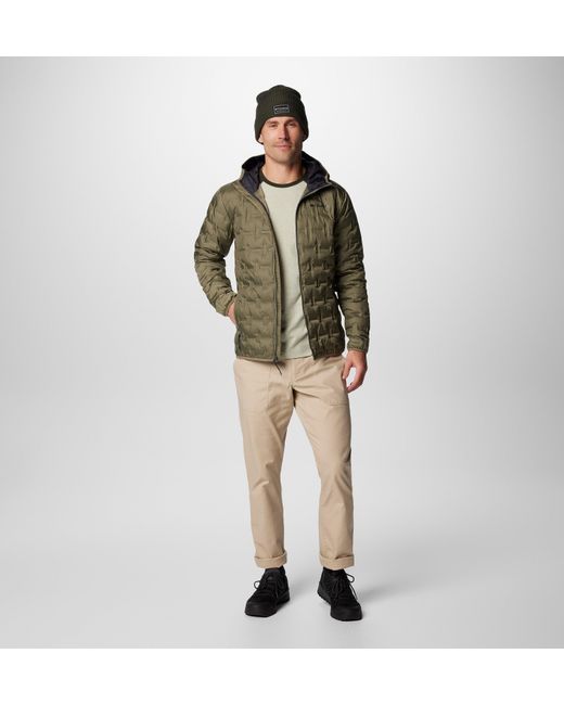 Columbia Green Delta Ridge Ii Down Jacket for men