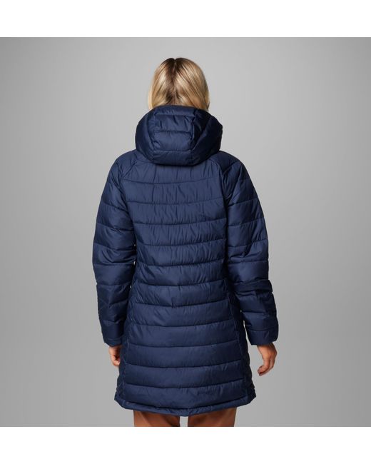 Columbia Blue Powder Lite Ii Mid Jacket