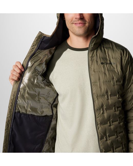 Columbia Green Delta Ridge Ii Down Jacket for men