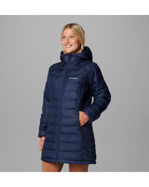 Columbia Blue Powder Lite Ii Mid Jacket