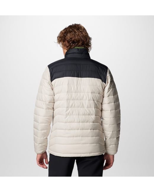 Columbia Gray Powder Lite Ii Jacket for men
