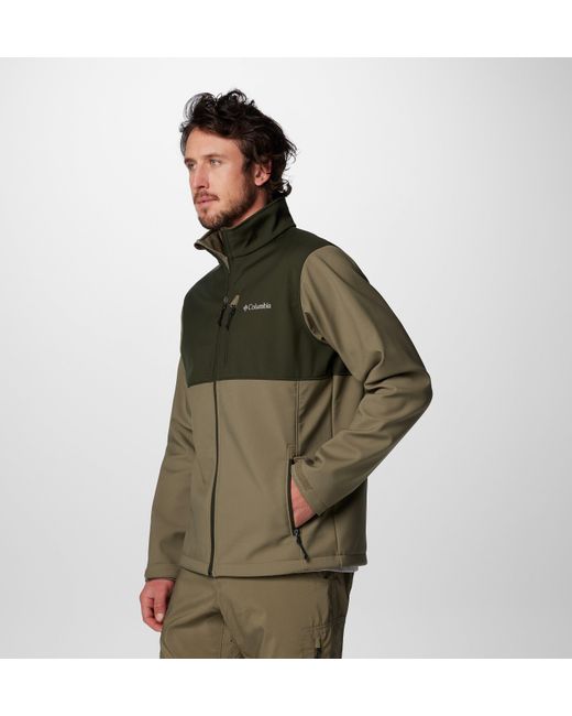 Columbia Green Ascender Softshell Jacket for men