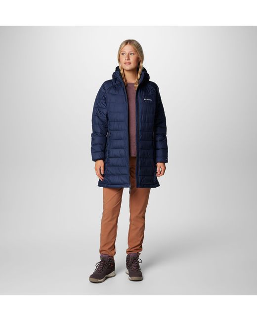 Columbia Blue Powder Lite Ii Mid Jacket