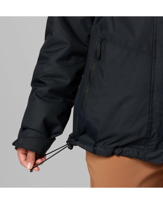 Columbia Black Bugaboo Iii Fleece Interchange Jacket