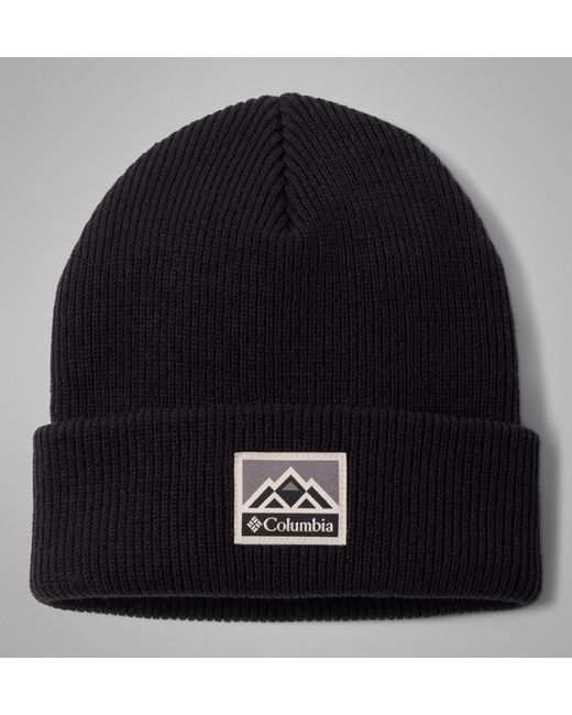 Columbia Black Whirlibird Cuffed Beanie