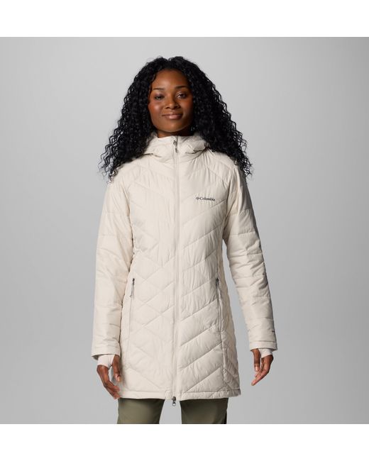 Columbia Natural S Heavenly Long Hooded Puffer Jacket