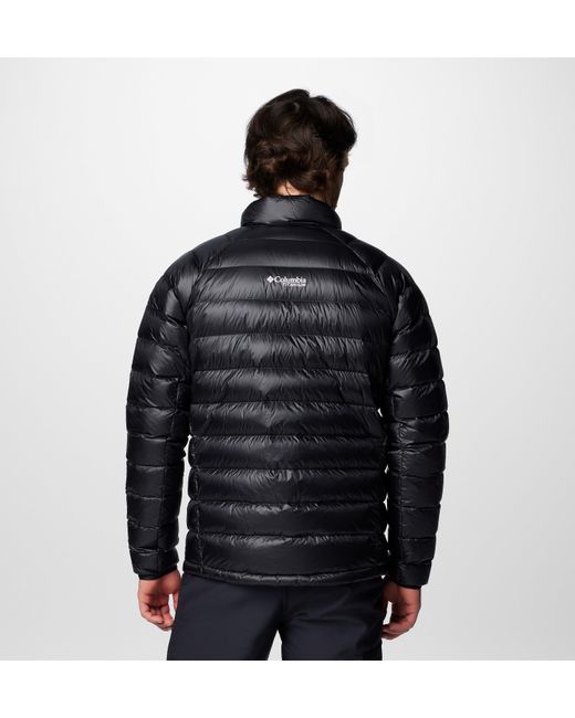 Columbia Black Arctic Crest Down Jacket for men