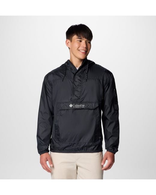 Columbia Black Challenger Ii Windbreaker for men