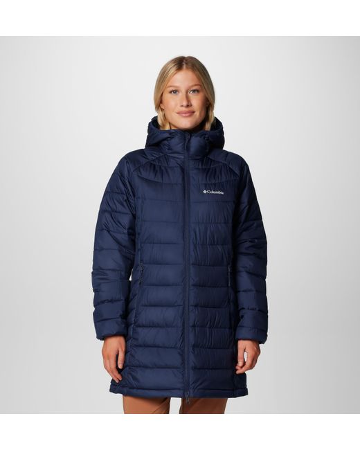 Columbia Blue Powder Lite Ii Mid Jacket