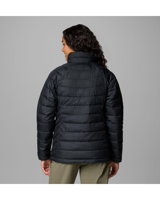 Columbia Black S Powder Lite Ii Full Zip Jacket