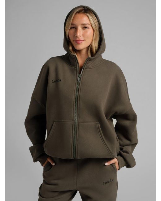 Comfrt Gray Cloud Zip Hoodie