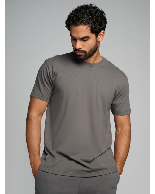 Comfrt Gray Basic Lightweight Tee Shirt