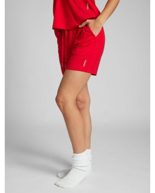Comfrt Red Cloud Lounge Shorts