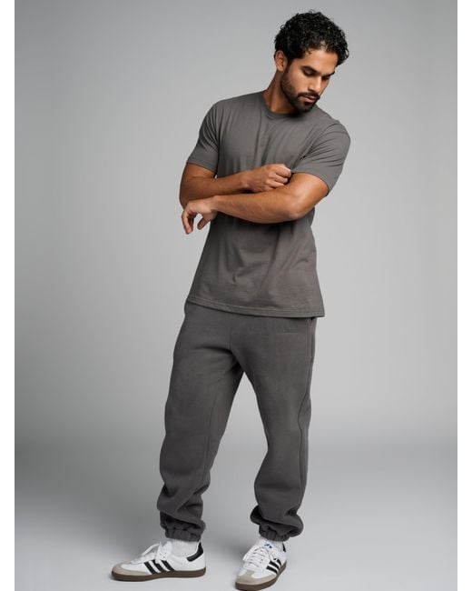 Comfrt Gray Basic Lightweight Tee Shirt