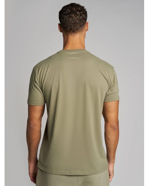 Comfrt Green Basic Lightweight Tee Shirt