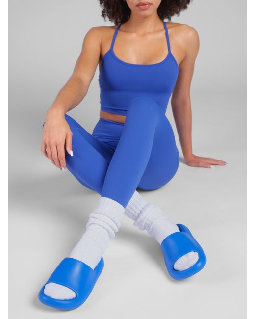 Comfrt Blue Marshmallow Slides