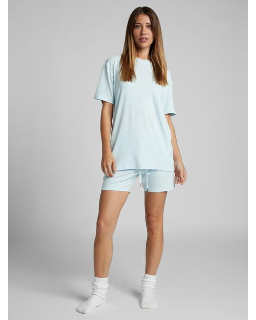 Comfrt Blue Cloud Lounge Shorts